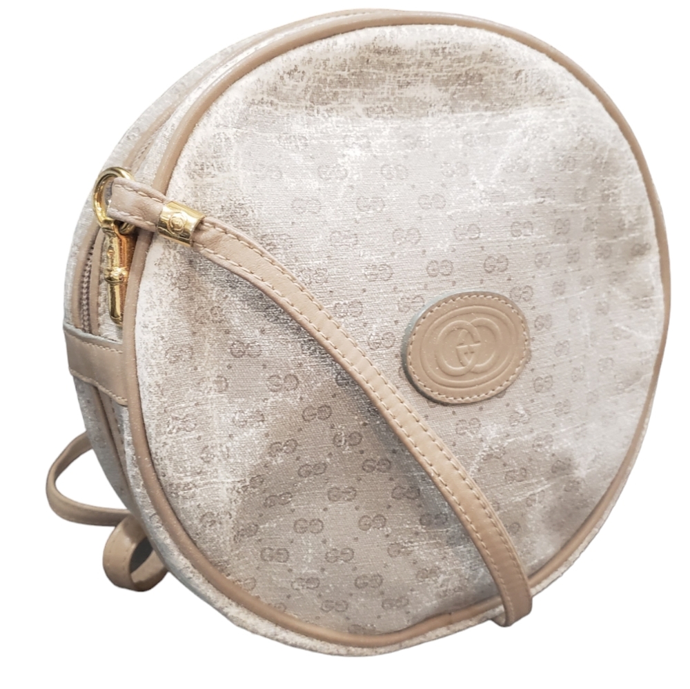Elegant Beige Crossbody Bag
